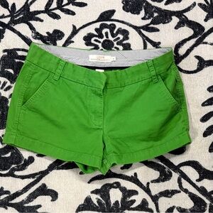 J. Crew Vibrant Green Women's Bermudas